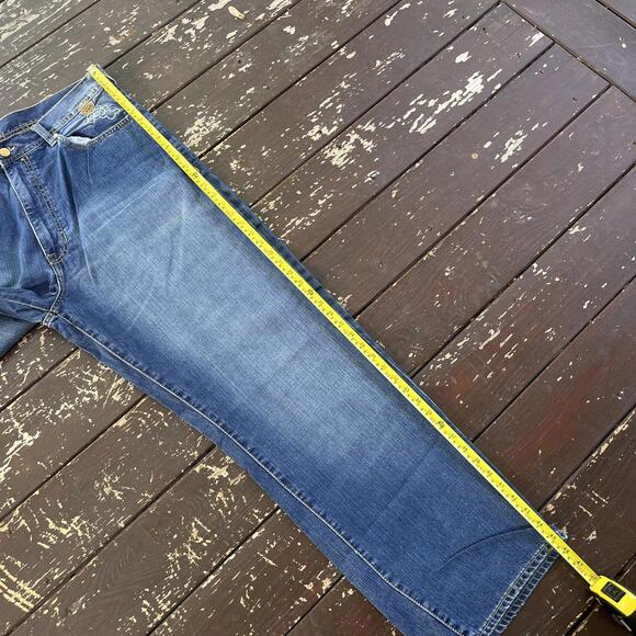 (40x34) Vintage 90s Y2K Ecko Unltd. Baggy Jeans Dragon Embroidery Skater 2000s - Picture 9 of 9